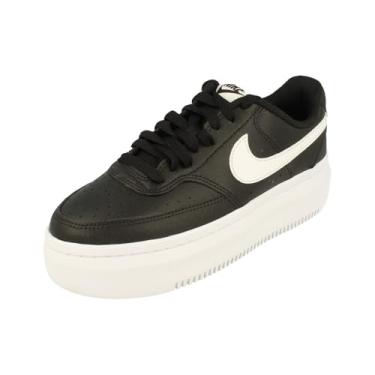 Imagem de Nike W Court Vision High LTR, Low feminino, Preto e branco 002, 38