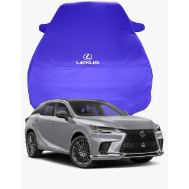 Imagem de Capa de Carro Lexus RX500 Tecido  Lycra Premium - Cadilhe Capas, Azul 