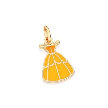Imagem de Pingente banhado ouro 3x 24k 18k e 22k feminino infantil rommanel disn