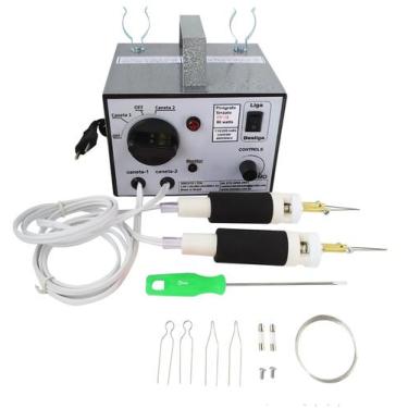 Imagem de Pirógrafo Profissional Sinzato,  PP-18, 80watts, 2 canetas, 110/220 vo