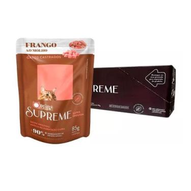 Imagem de Caixa 20Un Ração Úmida Quatree Supreme Gatos Castrados