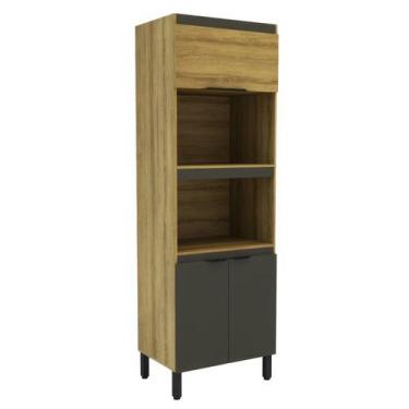 Imagem de Paneleiro Torre Quente 70cm com 3 Portas e 2 Nichos 2304 - Mademovel