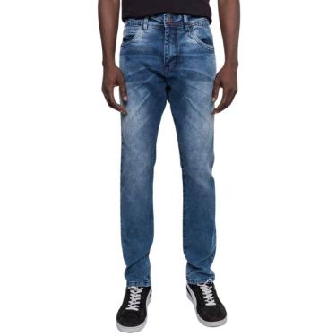 Imagem de Calça Jeans Masculina Onbongo Slim Azul ON136