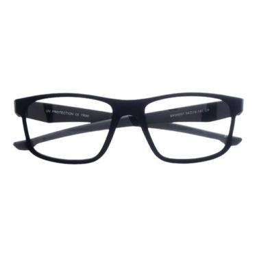 Imagem de Armação Óculos Grau Masculino Esportivo Retangular Atibaia - Palas Eye