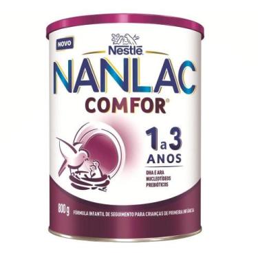 Imagem de Fórmula Infantil Nanlac Comfor 1 a 3 Anos 800g - Nestlé, 800g, Leite