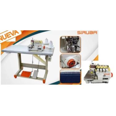 Imagem de Overlock Industrial, 4 Fios, Direc Drive Siruba-647KP, 647KP, Bege, 22