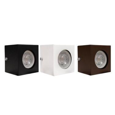 Imagem de Spot Sobrepor Teto Beiral Para Lampada Dicroica Sp900 - IDEALLUME, Pre