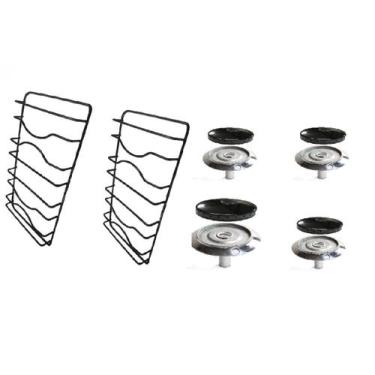 Imagem de Kit grelha + queimador para fogão continental perfetto 4 bcs