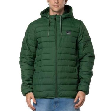 Imagem de Jaqueta Quiksilver Scaly Hood Greener Pastures, M, Verde
