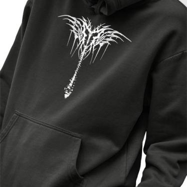 Imagem de Blusa Moletom Estampado Masculino em Algodão 30.1 Rock Metal - Genuine