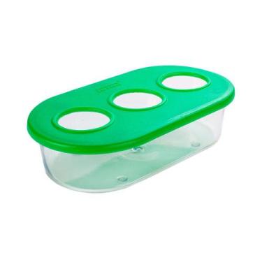 Imagem de Comedouro Jel Plast Pet Piu Furos sem Gancho para Pássaros - Cores Sor