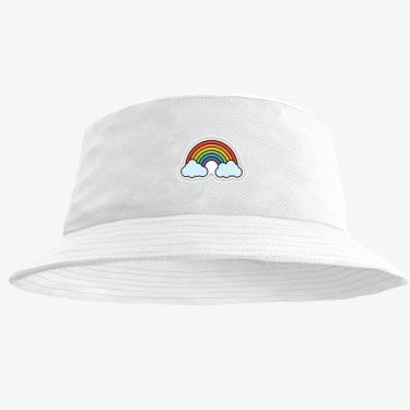 Imagem de Boné Chapéu Bucket Hat Estampado Arco Iris - MP Moda Masculina, Único,