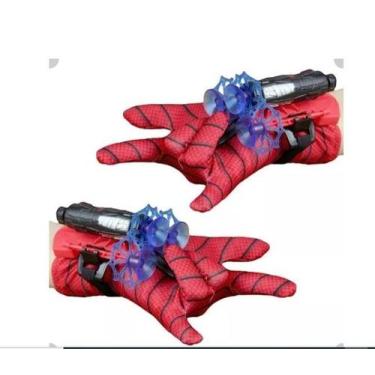 Imagem de Luva Lança Teia Homem Aranha Lançador Dardo Brinquedo Menino - Toys