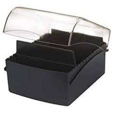 Imagem de Fichário Arquivo Acrílico 5x8 Waleu (não Acompanham Índices e Fichas P