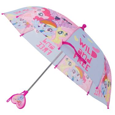 Imagem de Hasbro Guarda-chuva infantil, My Little Pony para crianças de 3 a 6 anos, Rosa claro, Age 3-6