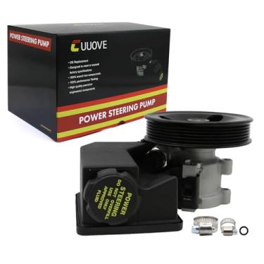 Imagem de Cuuove Bomba de direção hidráulica 20-62608 com reservatório e conjunto de polia serve para Jeep Grand Cherokee WJ 2001-2004, para Dodge Viper ZB I 2003-2006, para Dodge Ram 1500 2004 2005 2006