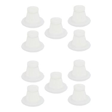 Imagem de PUREBURG Filtro de substituição compatível com aspirador de pó portátil KMM LT-117C 9000Pa, pacote com 10 filtros HEPA laváveis, poeira limpa ao ar