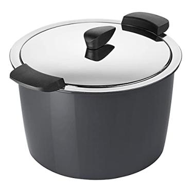Imagem de KUHN RIKON Caçarola de servir Hotpan, 5 litros/22 cm, cinza, aço inoxidável