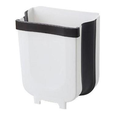 Imagem de Lixeira Cozinha Portátil Lixo 5l Dobrável Fixa Porta Armário - OEM, Br