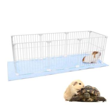 Imagem de Cercado Aramado Porquinho da Índia 30x90 Cm Malha Estreita 2,5x15cm co