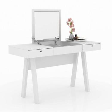 Imagem de Penteadeira Escrivaninha PE2002 Branco - Tecno Mobili, Branco