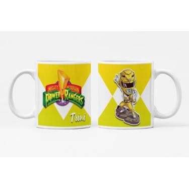 Imagem de Caneca Power Rangers Amarelo Trini - Like Geek