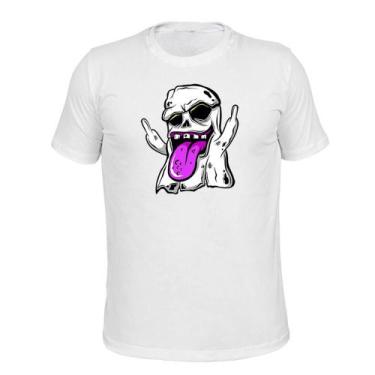 Imagem de Camiseta Plus Size Algodão Malha 30.1 Lingua Fantasma - Surprass, Bran