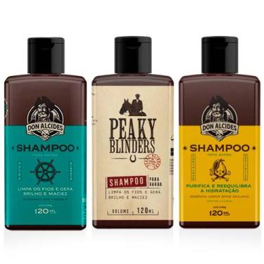 Imagem de Kit 3x Shampoo Barba Calico Lemon Peaky Blinders Don Alcides