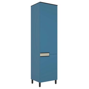 Imagem de Paneleiro 60cm 2 Portas Cozinha Flórida Azul Órion