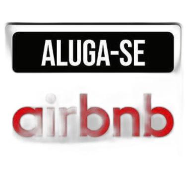 Imagem de Kit 10 Placas  Sinalização - Aluga-Se Airbnb