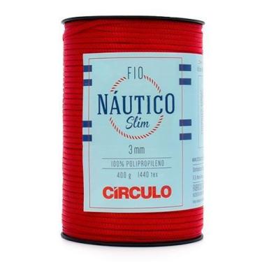 Imagem de Fio Náutico Slim Círculo 3mm - 400g com 278 Metros, 3402 VERMELHO CÍRC