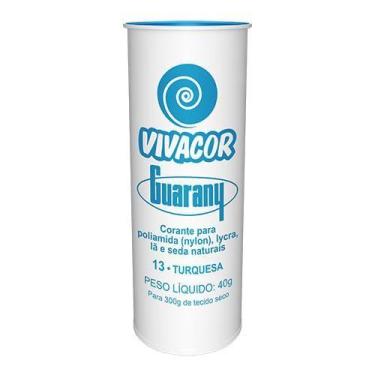 Imagem de Corante para Tingir Vivacor Guarany 40g - Corantes guarany, 13 - TURQU