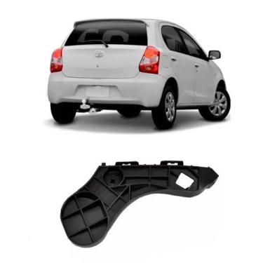 Imagem de Guia Suporte Parachoque Traseiro Etios Hatch 2012 13 a 2017 - Engekar,