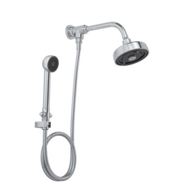 Imagem de Kit Acqua Plus Com Flexível PVC Cromado Deca