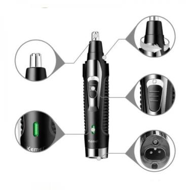 Imagem de Máquina 2 em 1 Recarregável Para Remover Pelos De Bigode E Axilas - GE