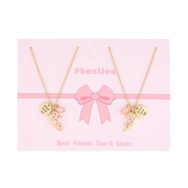 Imagem de Firopia Colar Best Friend | Colar de Amizade Combinando BFF | Colar de Amizade Presentes para Mulheres, Sem Pedra Preciosa