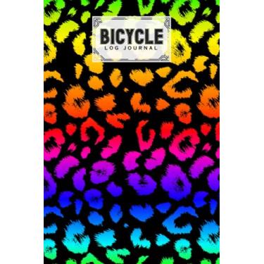 Imagem de Bicycle Log Journal: Cycling Logbook Leopard Print Cover, Bike Riding, Bicycle Lovers, Log Book to keep track of daily Biking Training | 120 Pages, Size 6" x 9" | by Grit Held