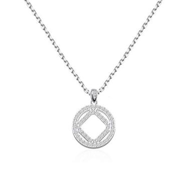 Imagem de MAOFAED Sobriety Gift Recovery NA Narcóticos Anônimos Presente de Aniversário NA Colar Novo Presente de Começo, Cobre