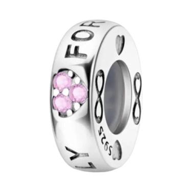 Imagem de Amuletos de Trevo Verde para Pulseira de Prata Esterlina 925 - Acessór