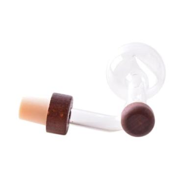 Imagem de Ｂｅｓｇａ Aerador de vinho Pourer com rolha de vinho transparente em garrafa Decantador de vinho tinto Bebidas alcoólicas Presentes Decantador de vinho de vidro, Style B