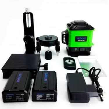 Imagem de Nivel a Laser 12 Linhas Autonivelante Recarregável Controle  Bolsa - E