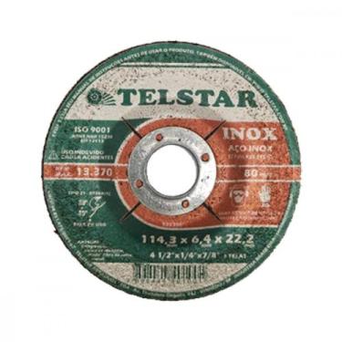Imagem de Disco Tels.Desb/Inox 4.1/2X7/8- A45 - Kit C/5 PC - TELSTAR