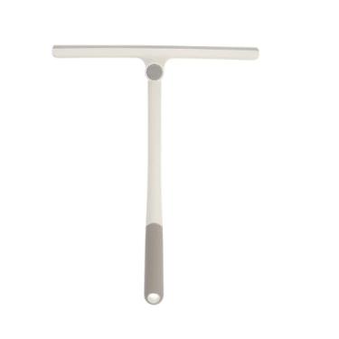 Imagem de Rodo De Plástico Dobrável Cabo Curto Flexível 360° Multiuso (Cinza)