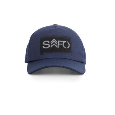 Imagem de Boné Tatico Militar Safo M-1 Camuflado, Azul, Único