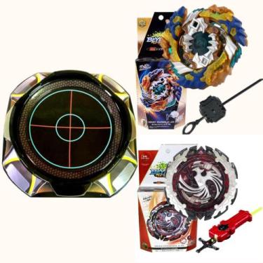 Imagem de Beyblades Geist Fafnir Vs Dead Phoenix - Arena GT - Top Gyro