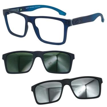 Imagem de Oculos Mormaii Swap NG 2 6153 KC6 com 2 Clipons - Escolha, G15, Prata