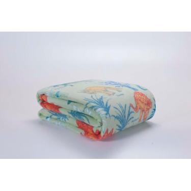 Imagem de Manta Infantil Estampada Personagens Solteiro Super Macio 1,5m X 2,1m 