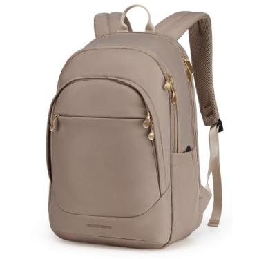 Imagem de Mochila LIGHT FLIGHT Travel Laptop 15,6" USB preta feminina