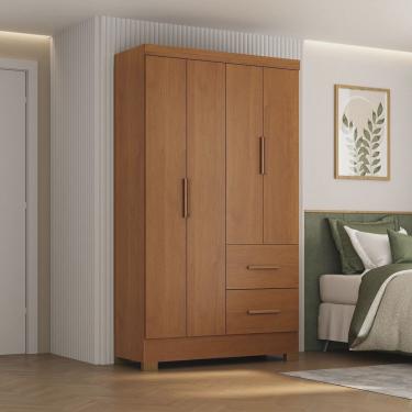 Imagem de Guarda Roupas Casal com 2 Gavetas e 4 Portas Primordial Max