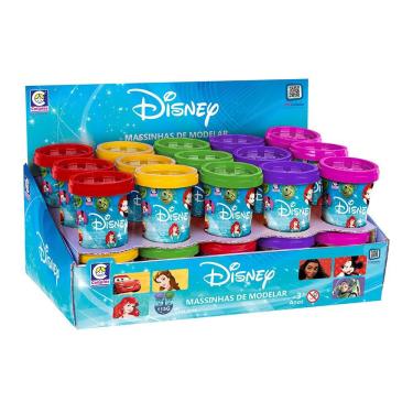 Imagem de Massa de Modelar Criativa Cotiplás Disney 115g Sortida